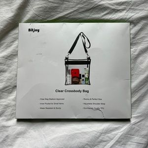 Bitjoy Clear Crossbody Bag